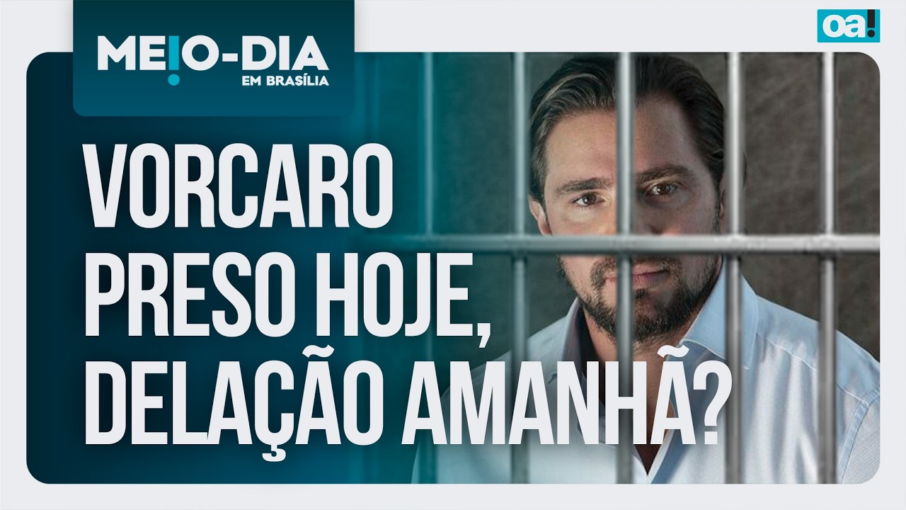 Vorcaro preso hoje, delação amanhã? | Meio-Dia em Brasília - 04/03/2026
