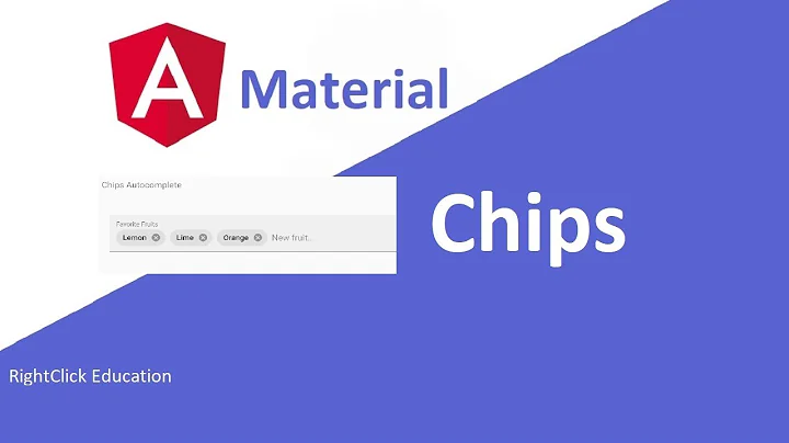 Angular Material Chip | Angular Material Tutorial 6