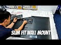 Samsung 2021 Slim Fit Wall Mount Unboxing Install on Neo QLED QN95A 55"