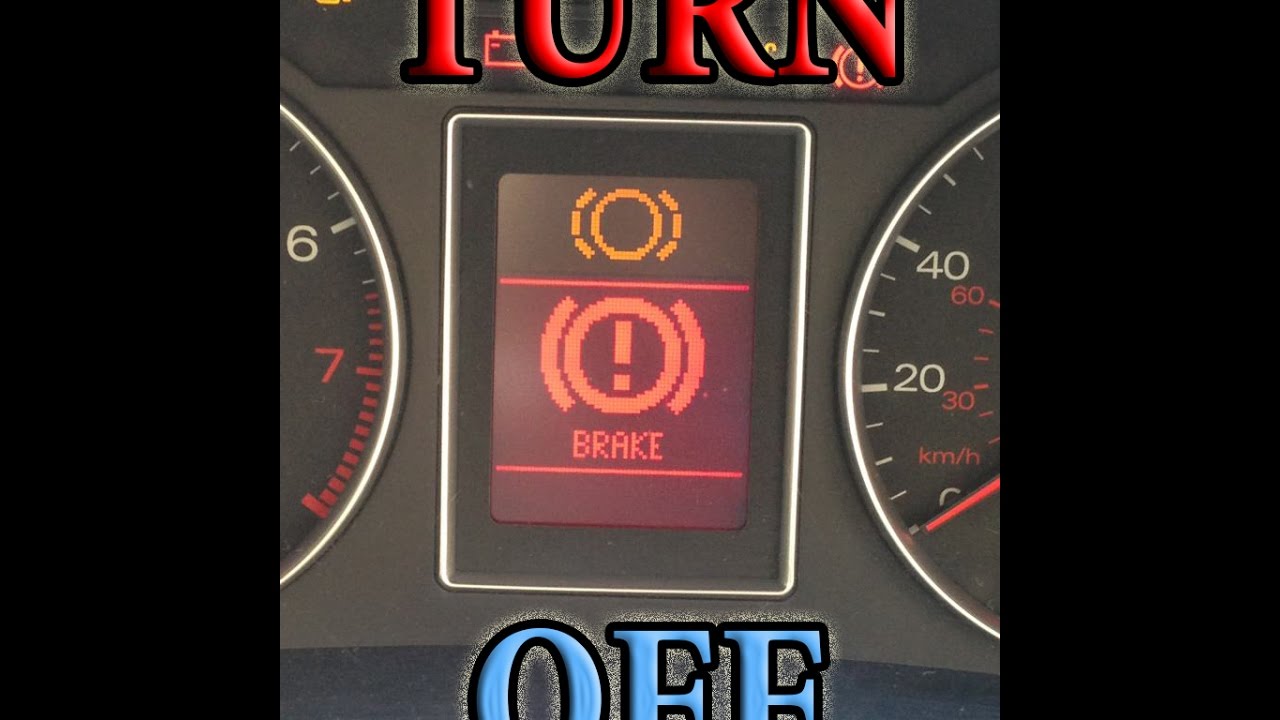 betale sig låg Genoptag How to Turn OFF Brake Pad Warning Light on ANY Car - YouTube