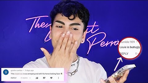 Reading My HATE COMMENTS!! | Louie