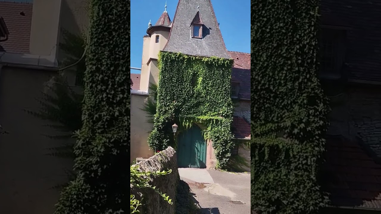 Walking around Germany. Grombach Castle. State of Baden Württemberg. 