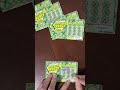 Four Leaf Frenzy - 7  #lotterytickets #lottery #scratchofftickets #scratchers #scratch