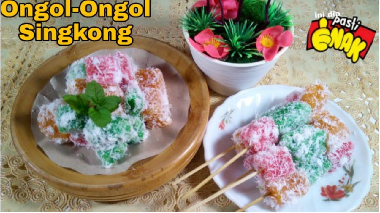 Ongol Ongol Singkong  Olahan  Singkong  Parut  Resep 