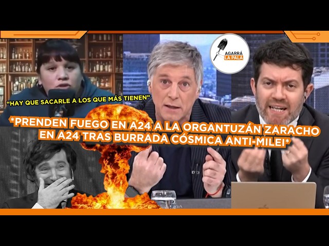 LA KUKA ZARACHO DIJO UNA BURRADA CÓSMICA ANTI-MILEI Y LA PRENDIERON FUEGO EN A24: "ROMPER TODO"