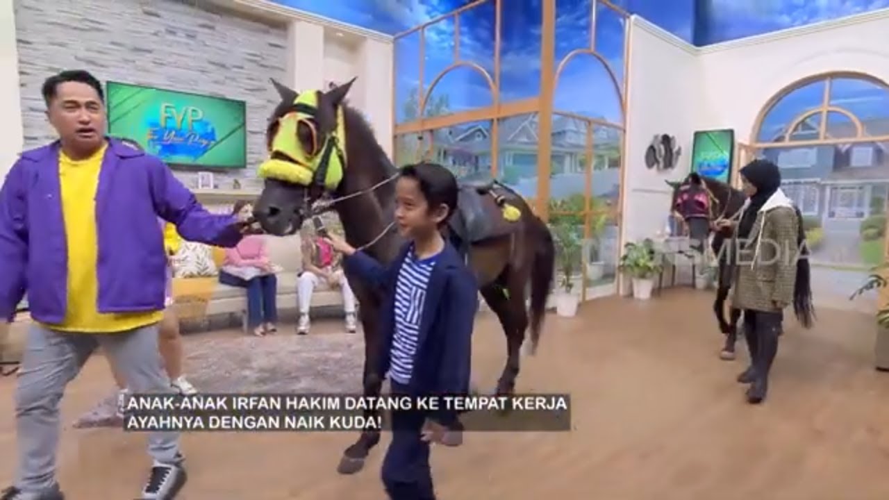Anak-Anak Irfan Hakim Datang Ke Studio Bawa Kuda  | FYP BEST MOMENT (30/01/25)