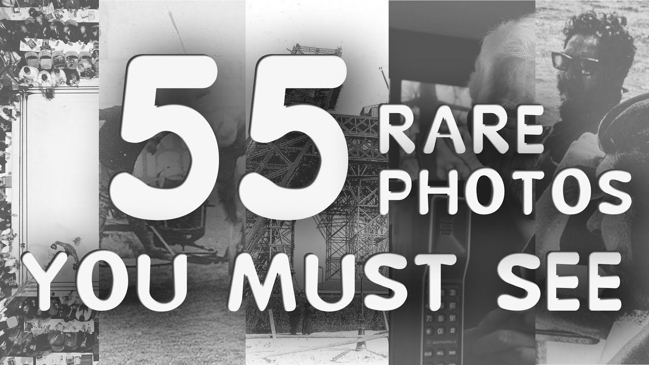 55 Historical Images You Can’t Miss—Must-See Rare Photos! RarePhotos 
