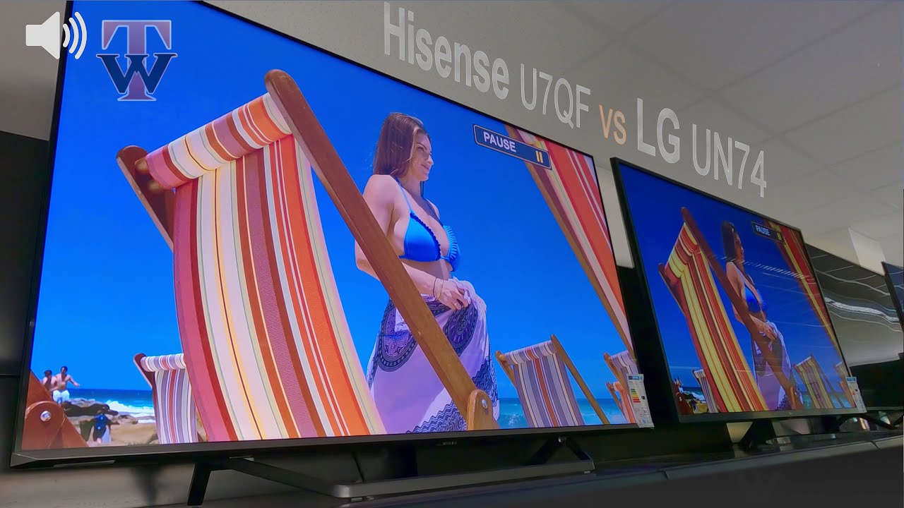 Hisense U7QF vs LG UN7400 YouTube