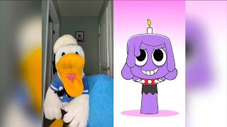 Donald Ducc REACTS To SPRUNKI TikToks! 167 (DO NOT BE SCARED CHALLENGE)