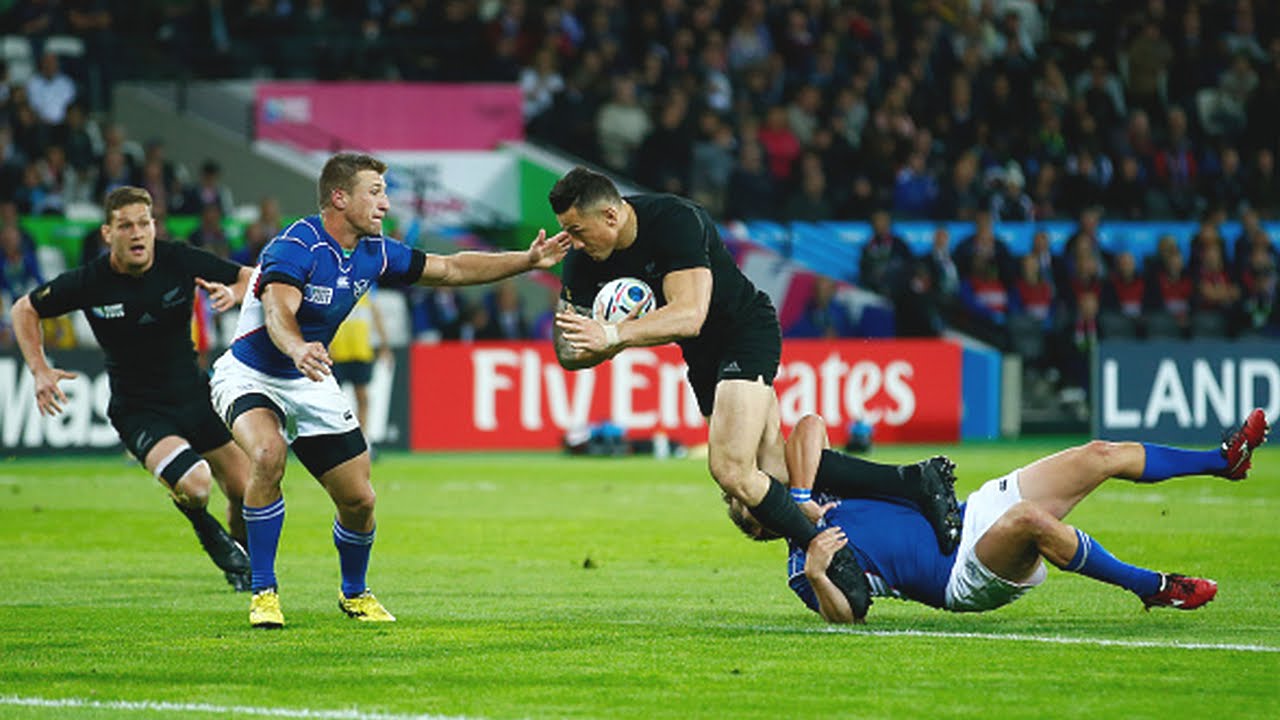 Sonny Bill Williams Unbelievable Offload For Try Youtube