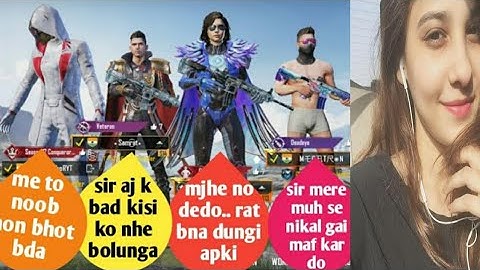 Random RICH & HOT girl call me noob... 1v3 tdm challenge... Full BOOM BAAM...( PART 32)