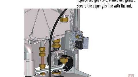 Replacing the gas valve on an IBC Superflow (SF series) appliance