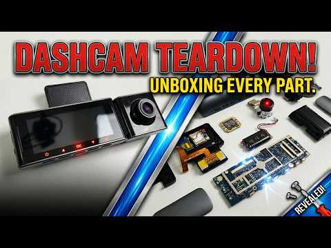 Inside the AZDOME M550 Dash Cam: Full Teardown!