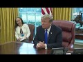 President Trump Meets with the Vice Premier of the People's Republic of China