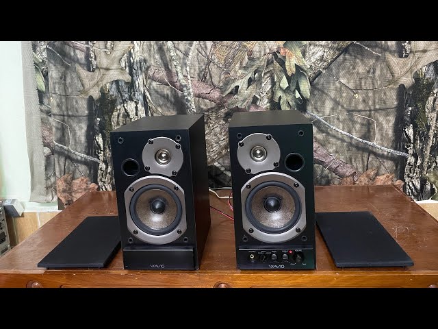 Sold ✈) Genuine beautiful Onkyo Wavio GX-D90 speaker, bass treble