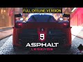 Asphalt 9 legends v110e full offline version support android 12 gameplay 60 fps