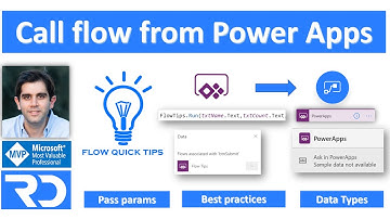 PowerApps call Power Automate flow with parameters
