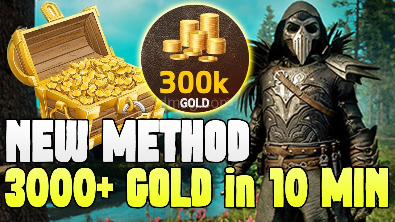 BEST New World Gold Farm for BEGINNERS, Money Making 2023, Gold Farming