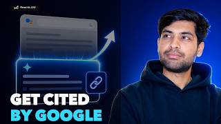 How to Get Mentioned in Google AI Overviews (1-Minute Guide)