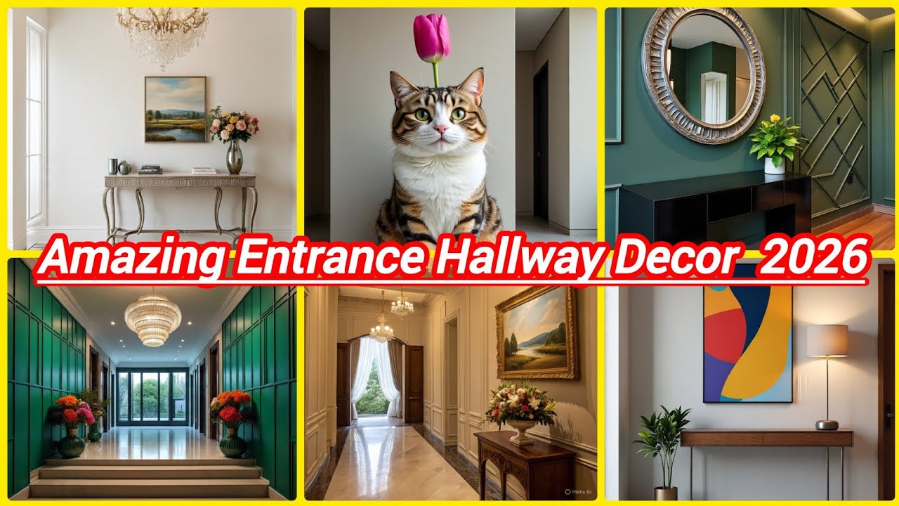 Amazing Enterance Hallway Decor 