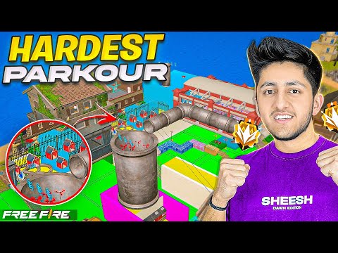 Hardest Parkour Ever In Free fire As Gaming Vs As Rana Funny Challenge 