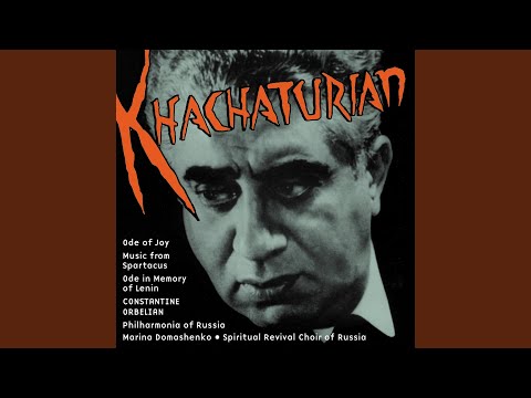 Aram Khachaturian, Constantine Orbelian, Russian Philharmonia - Spartacus (text by N. Volkov): Scene and Dance with Crotala