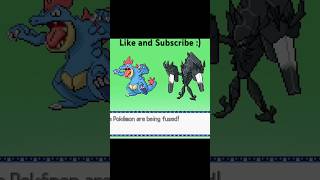 Feraligatr and Necrozma fused #shorts #pokemoninfinitefusion #pokemon #romhack #fangame