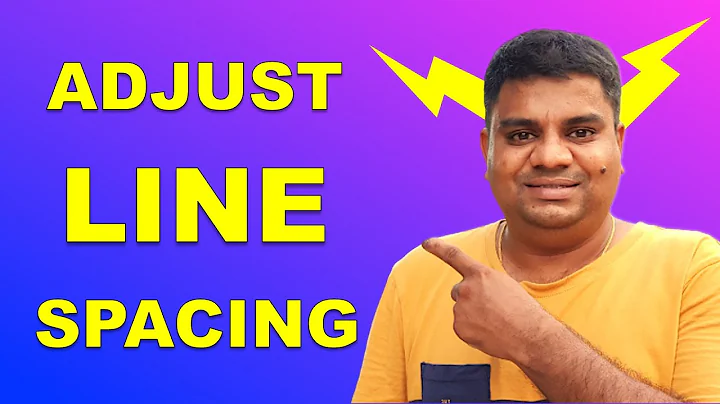 How To Adjust Line Spacing In Word (Microsoft)