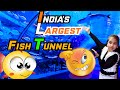 Indias largest fish tunnel  dubai carnival  underwater fish aquarium  funtime with akshu