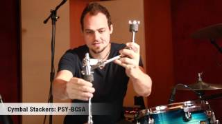Dixon Accessories Product Demo: Multi-Cymbal Stacker With Boom Arm (PSY-BCSA)