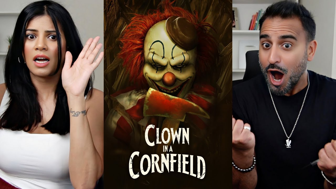 Clown in a Cornfield Trailer Reaction | Shudder Horror Clown Terror 🎃