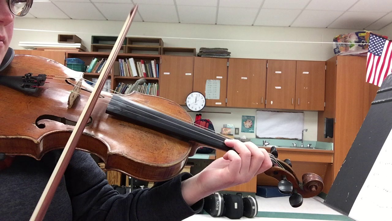 The Chicken Dance Violin 1 YouTube