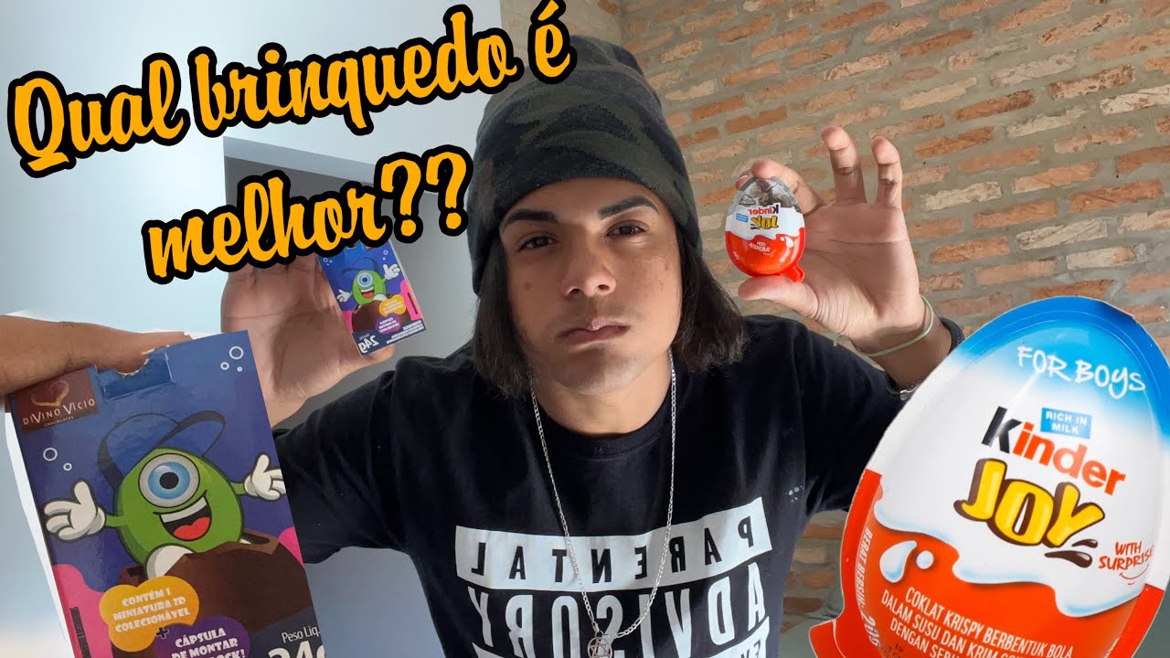 Qual brinquedo é melhor Kinder ovo ou Divino kids?? 🤔