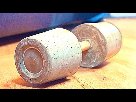 HOW TO MAKE A DUMBBELL