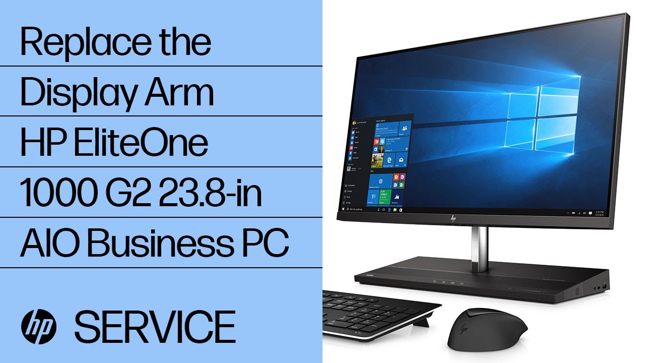 Replace the Display Arm | HP EliteOne 1000 G2 23.8-in All-in-One Business PC | HP