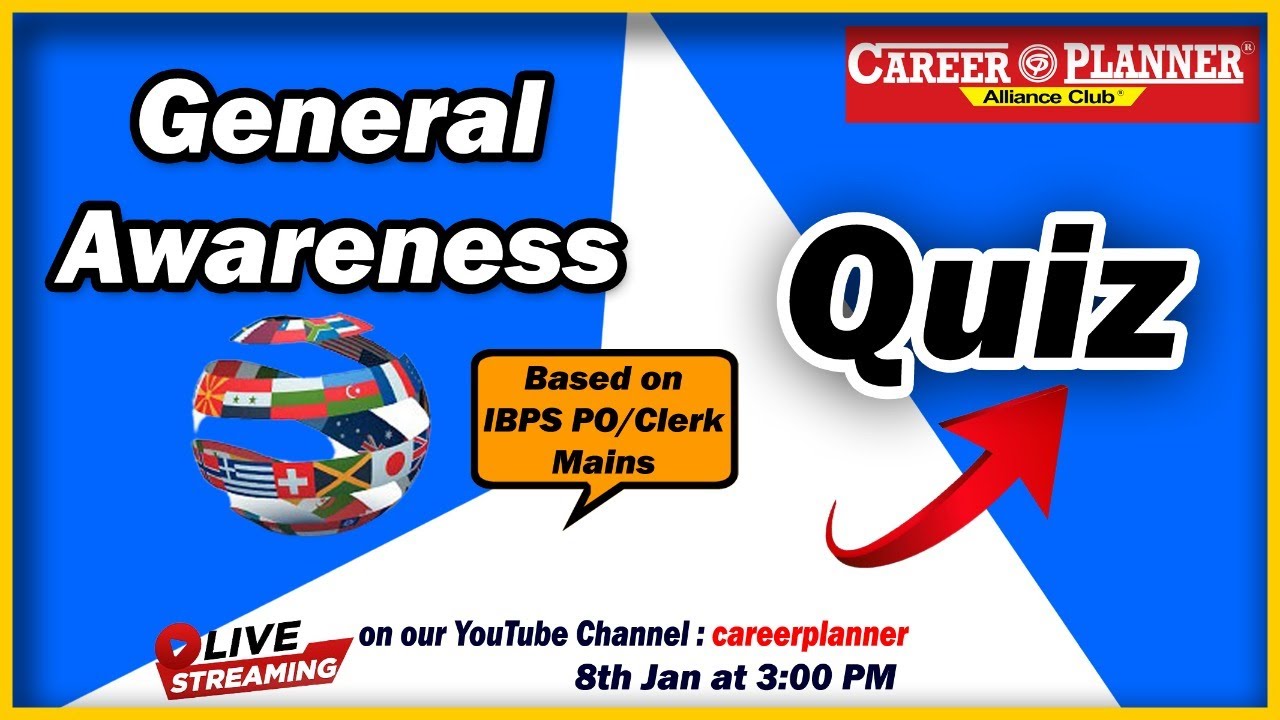 General Awareness GA Questions 2022 General Awareness for