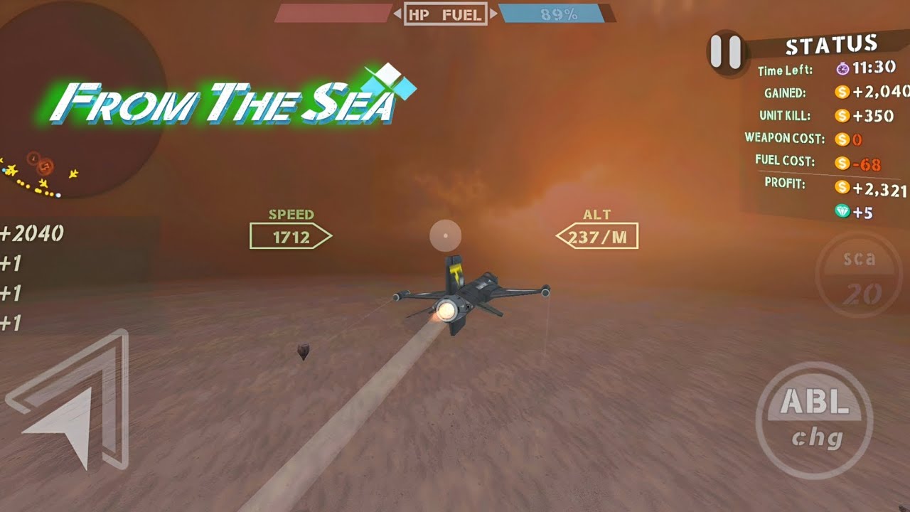 From The Sea: X-15A STRIKE FIGHTER hardcore gameplay