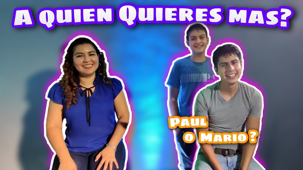 TAG A NUESTRA HERMANA // Mario y Paul