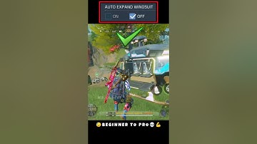 ✅ Best Auto Expend Wingsuit Setting 💪Pro Settings in CODM BR💯🔥Codmobile🤕COD #shorts #codmbr #codm
