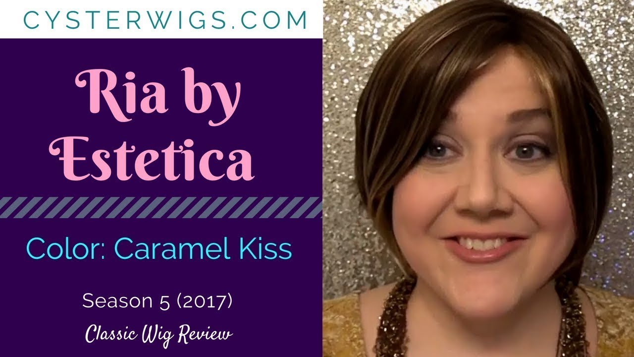 CysterWigs Wig Review Ria by Estetica, Color Caramel Kiss [S5E632 2017] YouTube