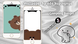 Cara Buat Wallpaper Hp Ada Kuping Nya Viral Tiktok