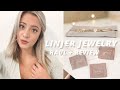 linjer jewelry haul + honest review | dainty affordable jewelry