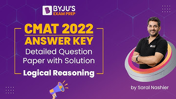 CMAT 2022 Answer Key Logical Reasoning | Detailed CMAT 2022 Question Paper with Solution