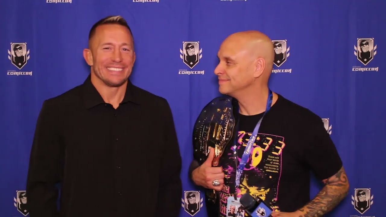 Georges St-Pierre at Ottawa Comiccon 2022!