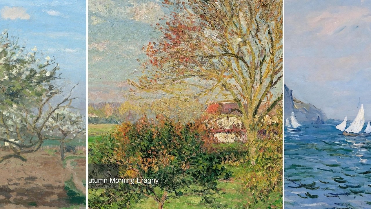 Impressionist Art TV — Silent Art Gallery · August 2 Night | The Large Walnut Tree Au… & others