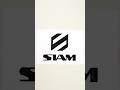 SIAM LOGO 👀😍 #art #satisfying #viral #shortvideo