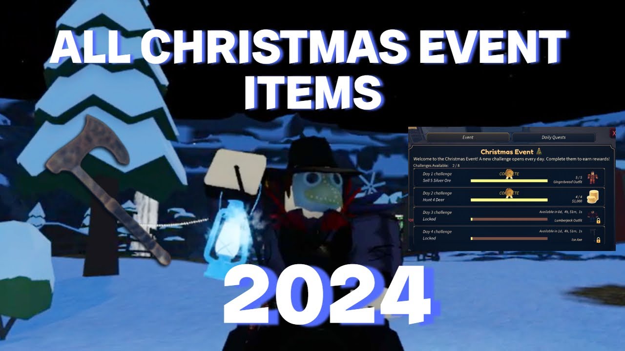 ALL ITEMS CHRISTMAS 2024 Roblox Westbound YouTube 