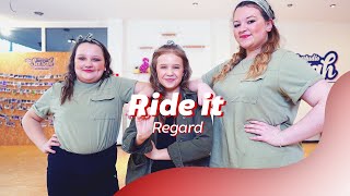 RIDE IT - REGARD | Dance Video | Choreography | Easy Kids Dance Resimi