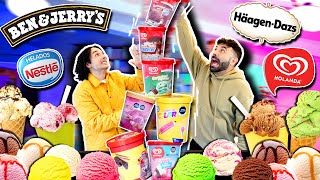 MEZCLAMOS TODOS LOS HELADOS DEL SUPERMERCADO Y CREAMOS NUESTRO PROPIO SABOR | RULES 24/7 Ep.06