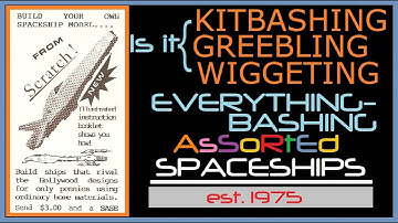 BUILDING ONE OF A KIND SPACESHIPS - Scratch Building Science Fiction Models - AsSoRtEd SPACESHIPS